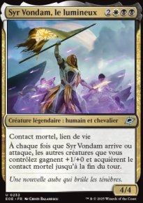 Syr Vondam, le lumineux - Edge of Eternities