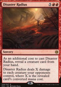 Disaster Radius - Explorers of Ixalan