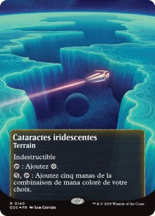 Cataractes iridescentes - Edge of Eternities - Stellar Sights