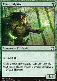 Elvish Mystic - Elves vs. Inventors