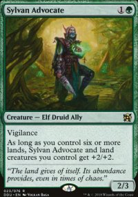 Sylvan Advocate - Elves vs. Inventors