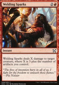 Welding Sparks - Elves vs. Inventors