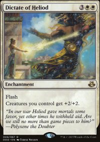 Dictate of Heliod - Elspeth vs. Kiora