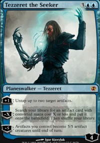 Tezzeret the Seeker - Elspeth vs. Tezzeret