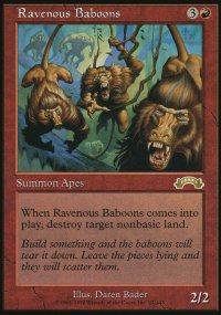 Babouins voraces - 
