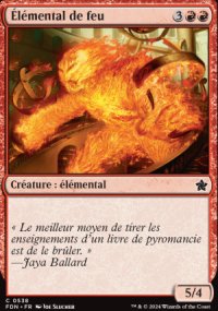 Élémental de feu - Foundations