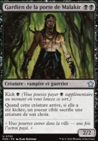 Gardien de la porte de Malakir - Foundations