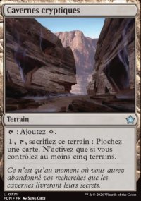 Cavernes cryptiques - Foundations