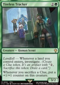 Tireless Tracker - Final Fantasy Commander Decks