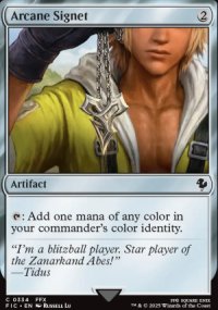 Arcane Signet 3 - Final Fantasy Commander Decks
