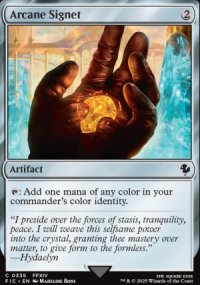Arcane Signet 4 - Final Fantasy Commander Decks