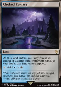 Choked Estuary - Final Fantasy Commander Decks