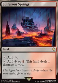 Sulfurous Springs - Final Fantasy Commander Decks