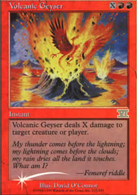 Volcanic Geyser - FNM Promos