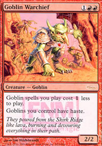 Goblin Warchief - FNM Promos