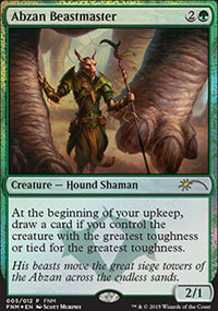 Abzan Beastmaster - FNM Promos