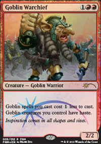 Goblin Warchief - FNM Promos