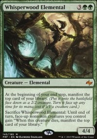 Whisperwood Elemental - Fate Reforged