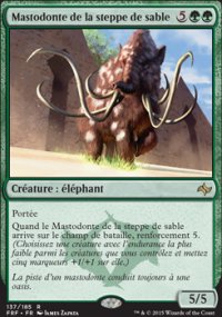 Mastodonte de la steppe de sable - 