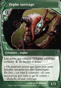 Orphe sortvage - 