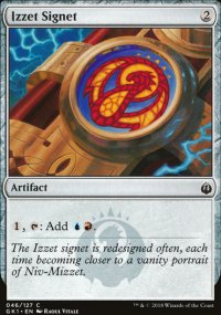 Izzet Signet - Guilds of Ravnica - Guild Kits