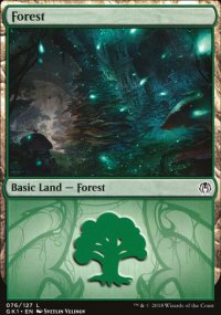 Forest 1 - Guilds of Ravnica - Guild Kits