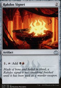 Rakdos Signet - Ravnica Allegiance - Guild Kits