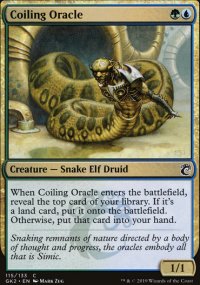 Coiling Oracle - Ravnica Allegiance - Guild Kits