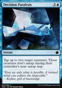 Paralysie décisionnelle - Game Night 2019
