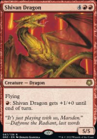 Shivan Dragon - Game Night free-for-all