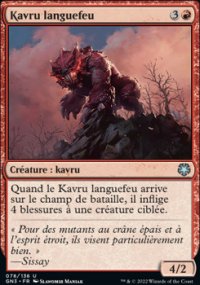 Kavru languefeu - 