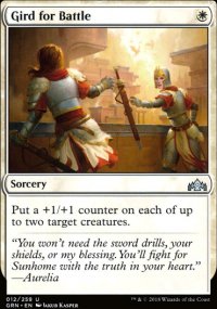 Gird for Battle - Guilds of Ravnica