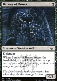 Barrier of Bones - 