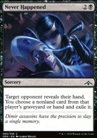 Never Happened - Guilds of Ravnica