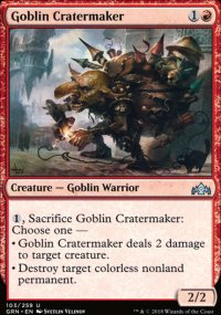 Goblin Cratermaker - Guilds of Ravnica