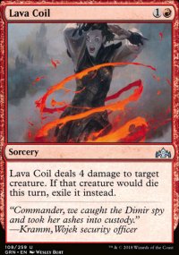 Lava Coil - Guilds of Ravnica