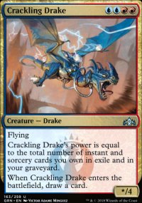 Crackling Drake - Guilds of Ravnica