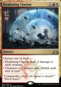 Deafening Clarion - Guilds of Ravnica