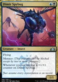 Dimir Spybug - Guilds of Ravnica