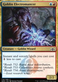 Goblin Electromancer - Guilds of Ravnica