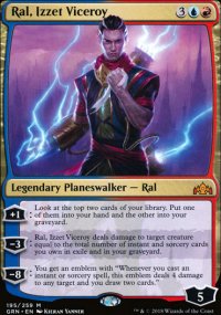 Ral, Izzet Viceroy - Guilds of Ravnica