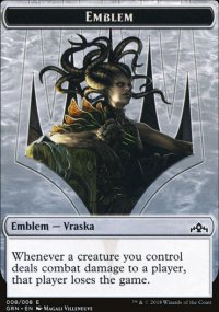 Emblem Vraska, Golgari Queen - Guilds of Ravnica