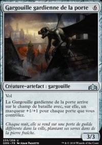 Gargouille gardienne de la porte - 