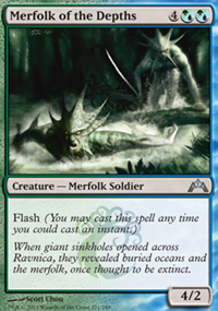 Merfolk of the Depths - Gatecrash