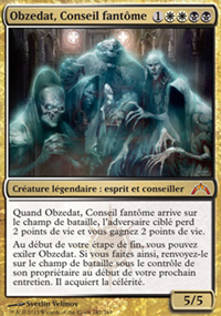 Obzedat, Conseil fantme - 