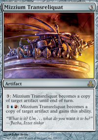 Transrelique en mizzium - 