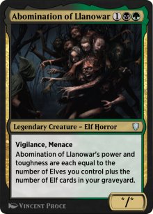 Abomination de Llanowar - 