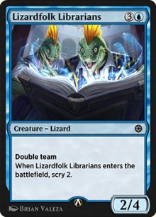 Lizardfolk Librarians - 