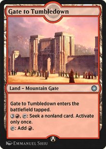 Gate to Tumbledown - 