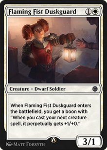 Flaming Fist Duskguard - 